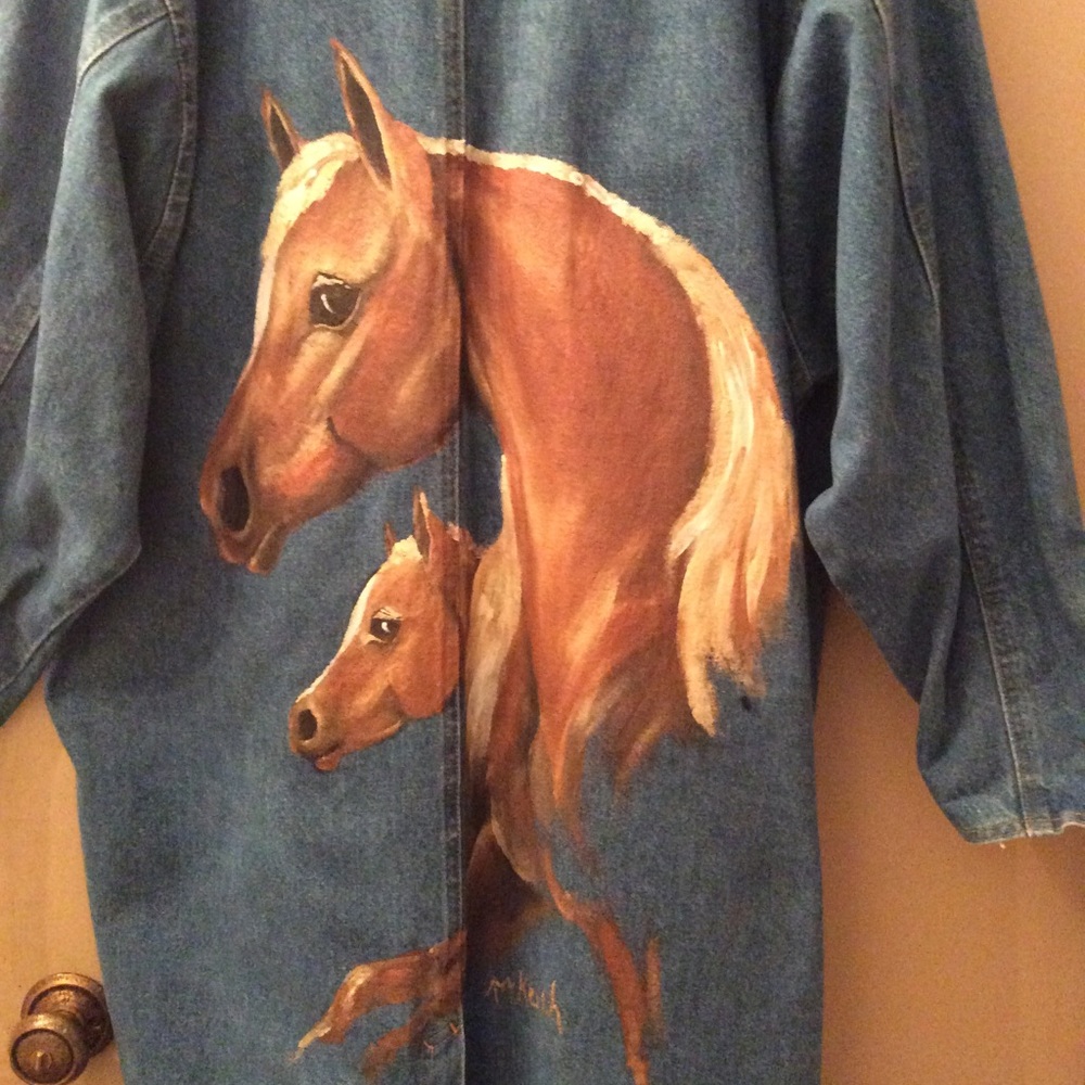 Western cowgirl barn coat